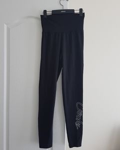 Crooks & Castles logo leggings